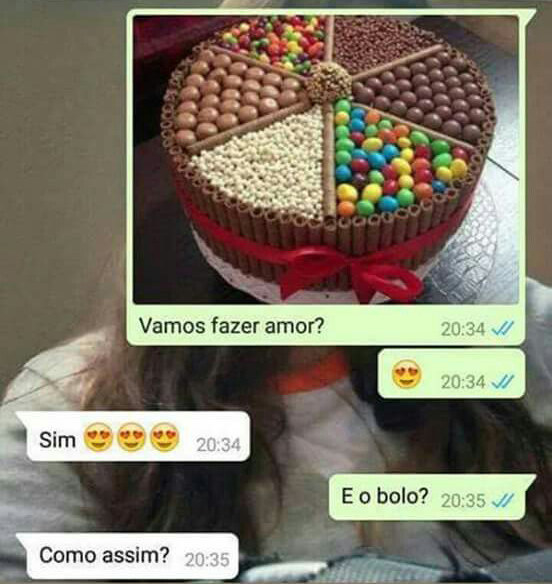 Comida com sexo é sempre legal!