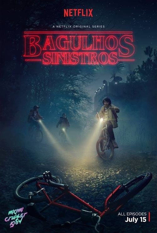 O pessoal está compartilhando também um cartaz da série se ela passasse no SBT.