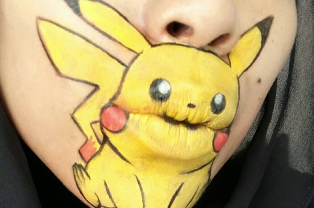 Tattoo game color cartoonish Pikachu+ SpongeBob tattoo artist Chris R... |  TikTok