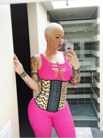 Amber Rose  Best waist trainer, Waist eraser, Kaoir waist eraser