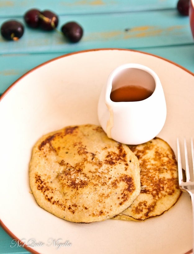 2-Ingredient Paleo Banana Pancakes