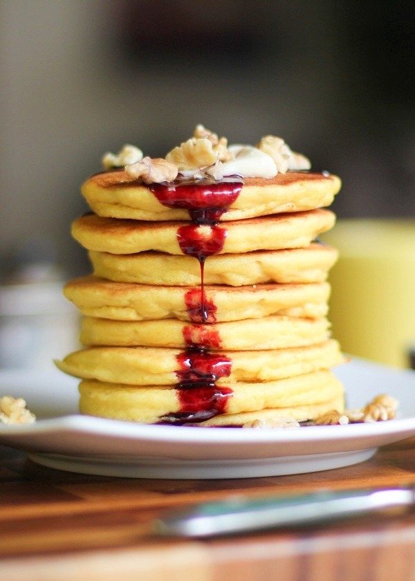 Grain-Free Almond Flour Pancakes