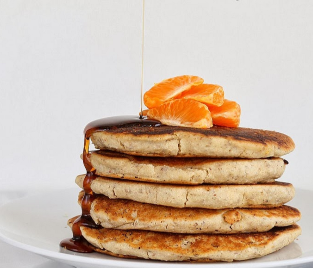 Orange Ginger Yogurt Pancakes