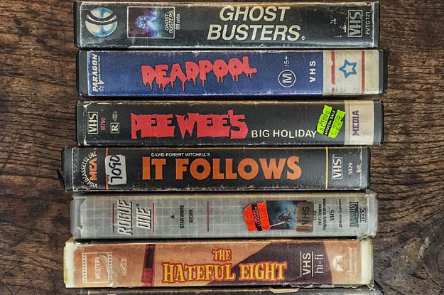 Here's What Modern Movies Would Look Like As VHS Tapes