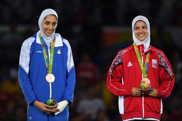 Egypt's Hedaya Wahba also won a bronze in the same event.