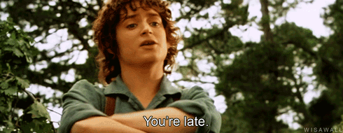 Oh, so you have an important meeting to get to? DELAYS.