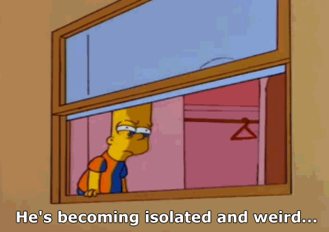 Solo, en la oscuridad de tu cuarto mientras preparas tus trabajos finales.