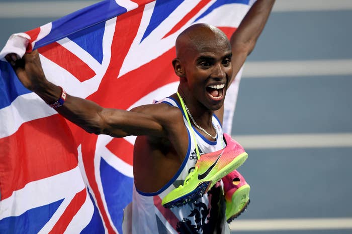 Mo Farah And Simone Biles 