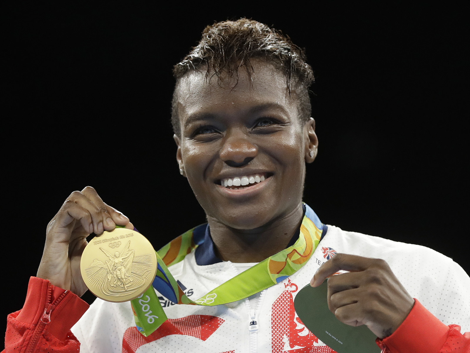 Adams gold. Nicola Adams.