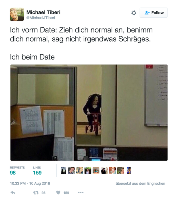 Aber eigentlich machen Dir erste Dates ganz schön zu schaffen.
