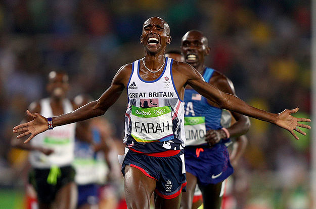 Mo Farah Won The Double Double And GB Lost Its Shit