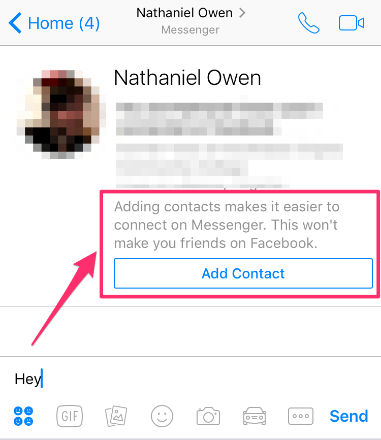 messenger login unable to complete request