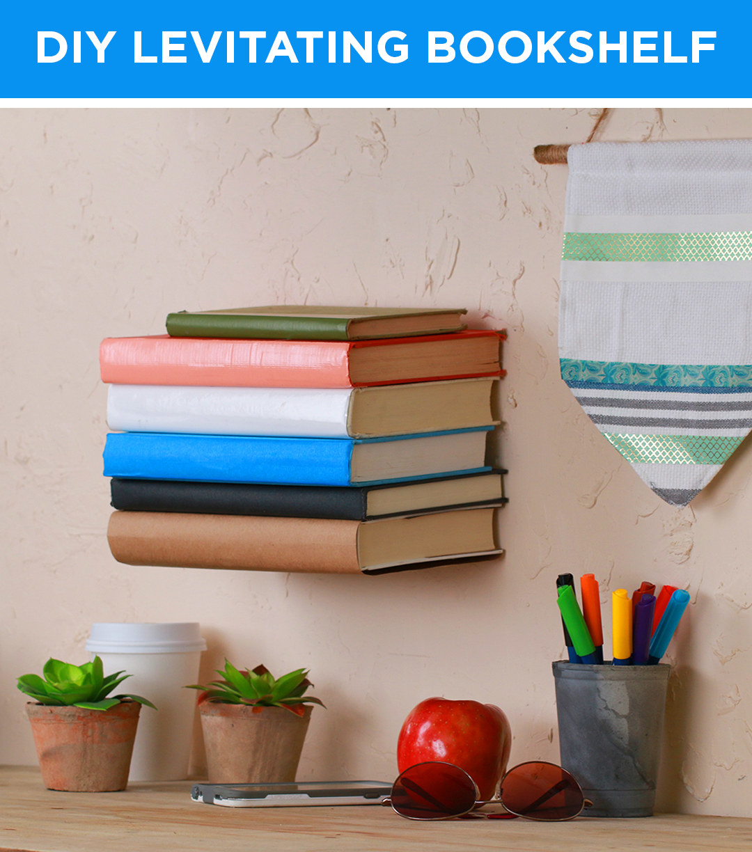 Learn to Make Invisible Bookshelf (Step by Step Tutorial) - K4 Craft