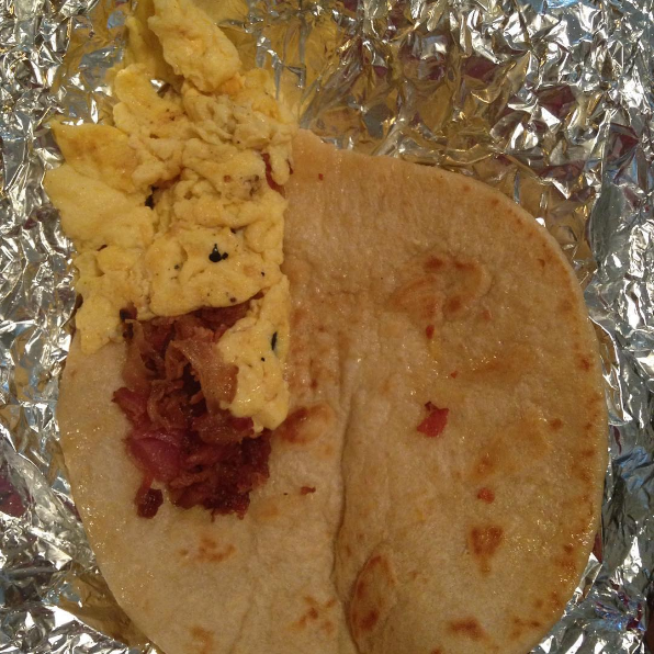 This breakfast that couldn't get itself together: