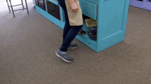 JUST LOOK AT HER DANCE.