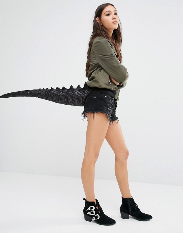 Then please in the name of all that is holy: Will someone get me this DINOSAUR TAIL.