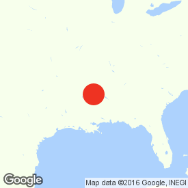 Map of Jackson, Mississippi