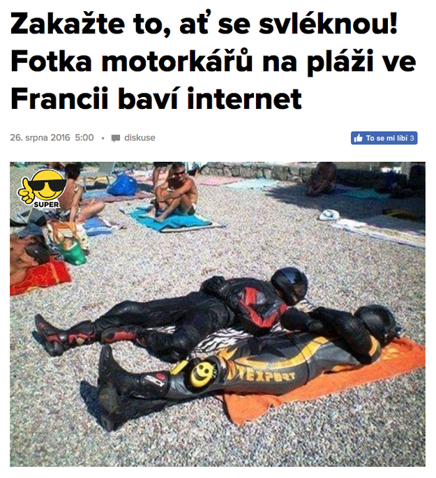 Unfortunately, the false claim about the photo continues to spread. It even led to a news story by a website in the Czech Republic.