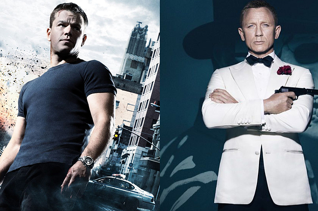 ¿Eres más Jason Bourne o James Bond?