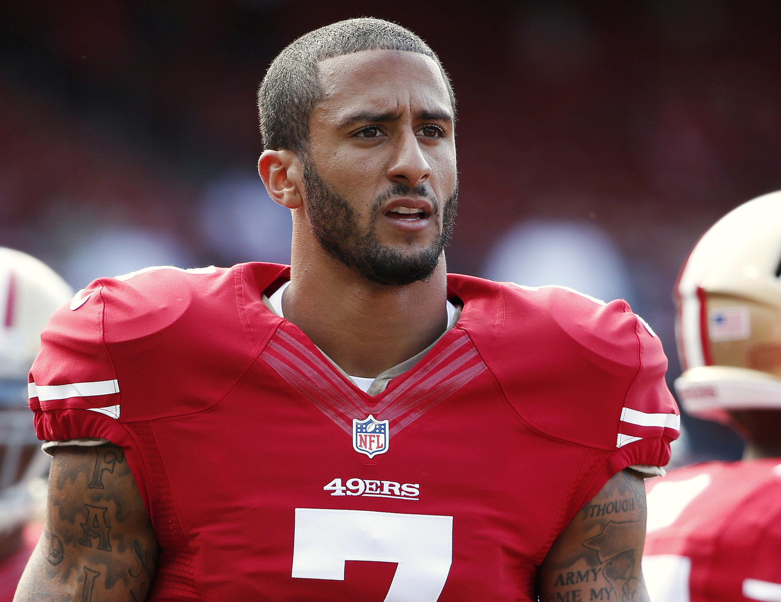 Colin Kaepernick explains why he sat during national anthem