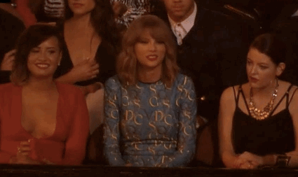 In an interview with Cosmopolitan, MTV vice president for music and talent Gina Esposito said Taylor Swift's squad is usually one of the biggest challenges "because so many people were requesting to sit by her and sit with her. She's often really requested." Taylor has publicly stated she's not attending this year, so maybe things were a bit easier on MTV this time around.