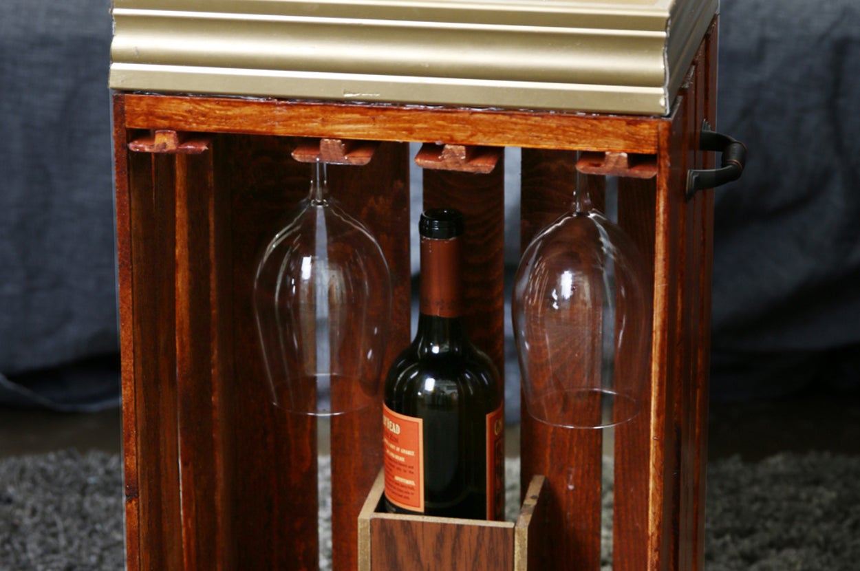 Make Cocktail Hour More Fun With This DIY Bar Cart