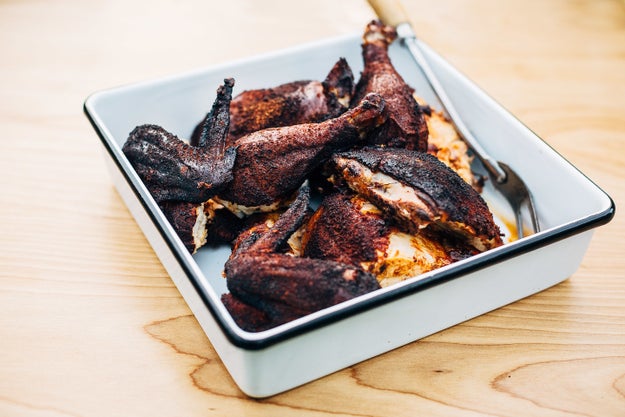 Grill-Smoked Barbecued Chicken