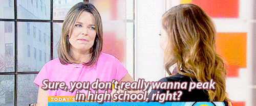 While also tweeting her #FirstSevenJobs, NBC co-anchor and correspondent Savannah Guthrie revealed she gained experience in various restaurant and retail jobs as a busboy, cookie store cashier, and even a skateshop worker prior to her broadcasting career.