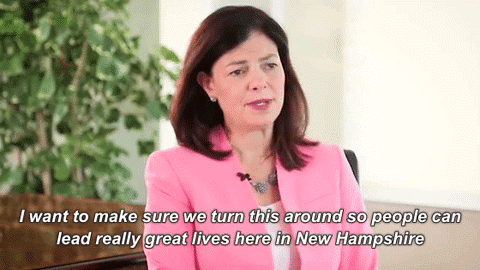 Prior to climbing the career ladder from New Hampshire Attorney General to U.S. Senator, Kelly Ayotte rose from busgirl to waitress at Mame’s Restaurant. In these roles, she built a foundation of critical skills for her future in public service. “And at that restaurant I learned that listening is the most important thing to serving your customers well,” she says.