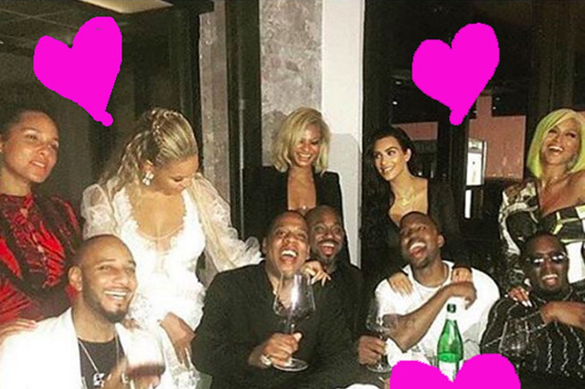 Beyoncé, Jay Z, Kanye West, And Kim Kardashian Just Took The Greatest  Couples Photo Of All Time