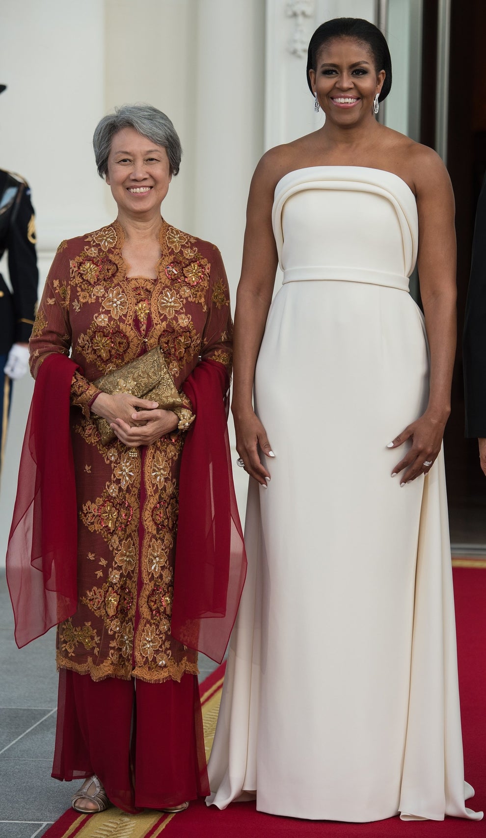 President Obama's Reaction To Michelle At Their Last State Dinner Is ...