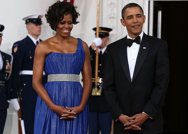 President Obama's Reaction To Michelle At Their Last State Dinner Is ...