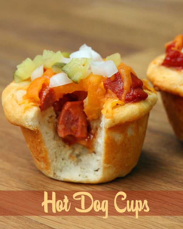 Hot Dog Cups #TastyJr