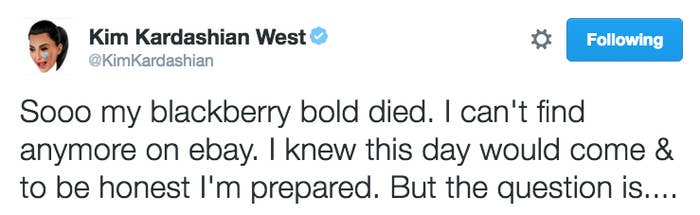 Kim Kardashian Being Sad Over Her Second Phone Breaking Is The