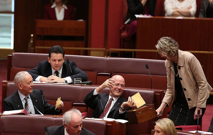 One crossbench member has described the new senate makeup as "total gridlock".