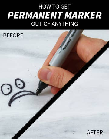 Get Permanent Marker Out Of Just About Anything With These Hacks