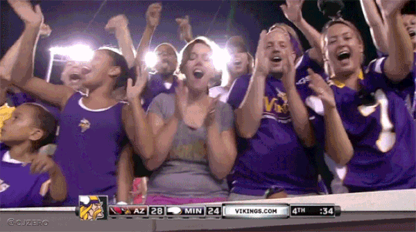 There is a true high when your team gets the W!
