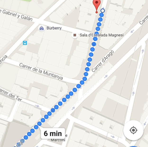Antes de salir del hotel, revisa todas las rutas que tomarás en Google Maps y tómales foto.
