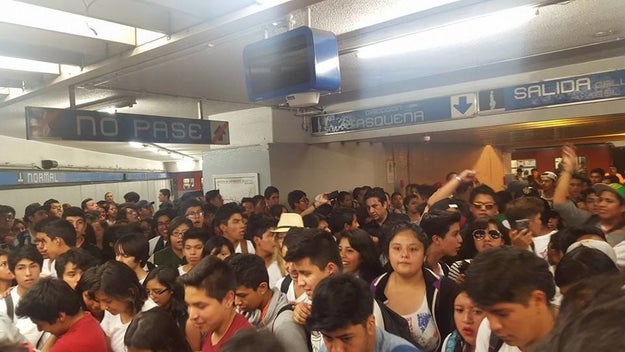 Que no se compara con primer día de clases en el Casco de Santo Tomás.