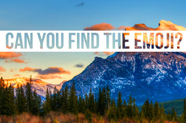 Can You Find The Emojis In These Canadian Landscapes?