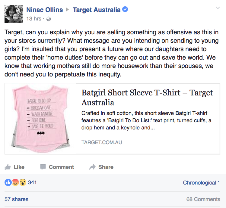 batgirl shirt target