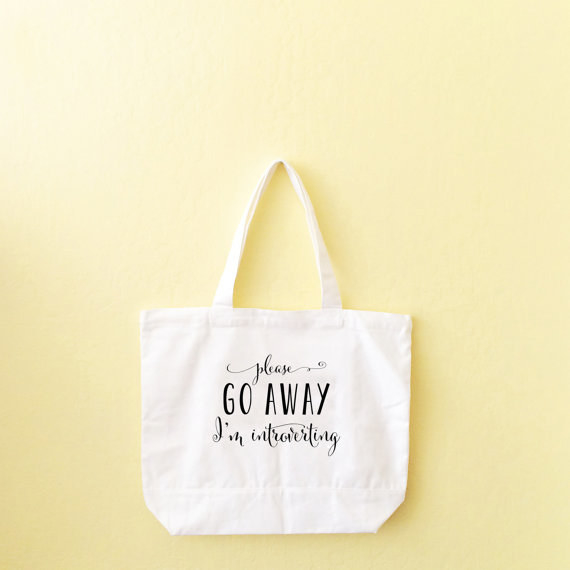 And this tote to carry around all your book friends.