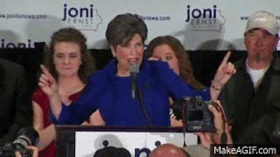 Before becoming Iowa’s first female U.S. Senator, Joni Ernst worked in the service sector to save money for college. She even touted her start in the restaurant industry during her 2015 State of the Union response and her 2014 Senate acceptance speech: “From the biscuit line at Hardee’s to the United States Senate -- we are heading to Washington...”