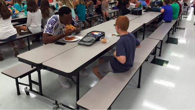 So when a friend sent Paske the photo saying, "Travis Rudolph is eating lunch with your son," Paske, who only then learned that Rudolph was an FSU football player, said, "I had tears streaming down my face."