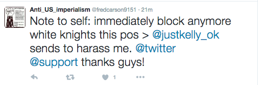 As of this writing, @fredcarson9151 is still tweeting.