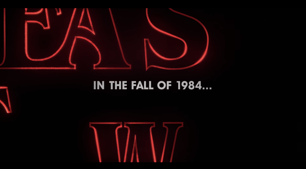 Another interesting thing to note from the teaser trailer is that the video says "In the fall of 1984..."