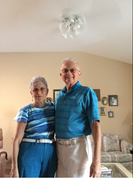 One day they appeared at church without matching outfits and were asked about the change. From then on, they decided to match every day.