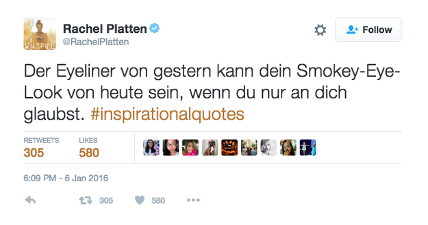 Und wenn Dein Make-up zu schwer abgeht, lässt Du es einfach noch ein bisschen wirken.