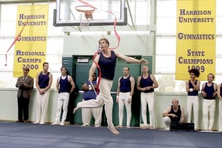 Movie or TV Show: Old SchoolOlympic Credentials: Has a car that isn't exactly "street legal." Dangerous alter ego. Virtuosic debater and lovely rhythmic gymnast.