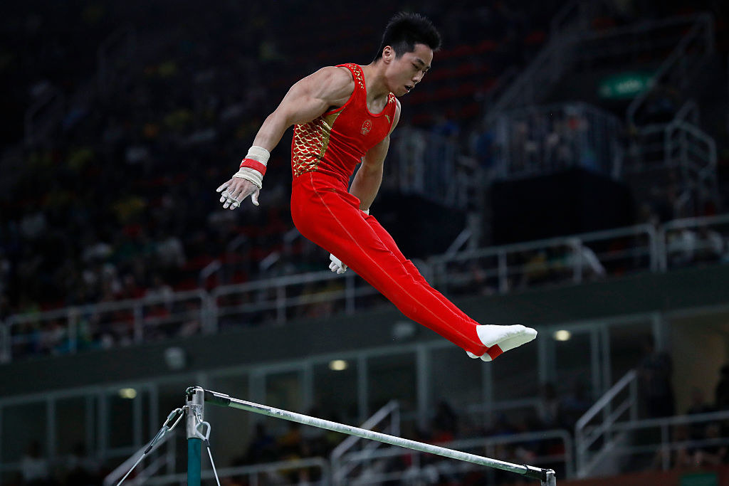 What's Going On With Those Men's Gymnastics Onesies?